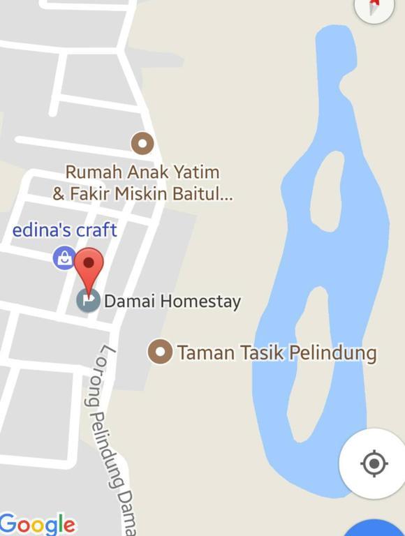 Damai Homestay Pantai Pelindung Kuantan Kültér fotó